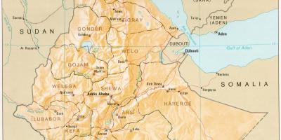 Najstaršie Etiópskej mapu