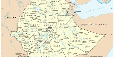Etiópia mapovanie agentúra